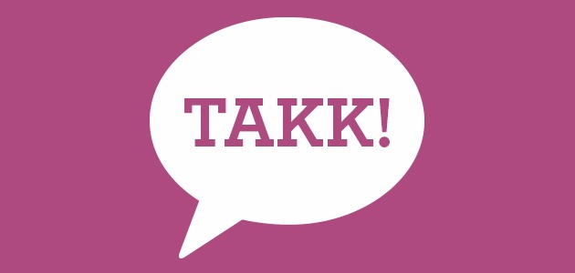 ​Takk for gaven!