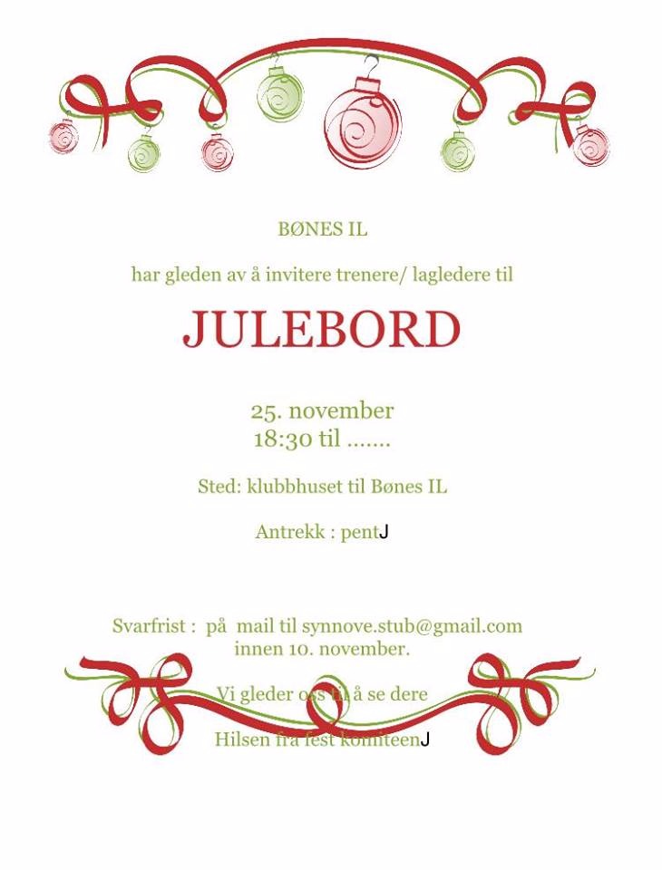 julebord 2017