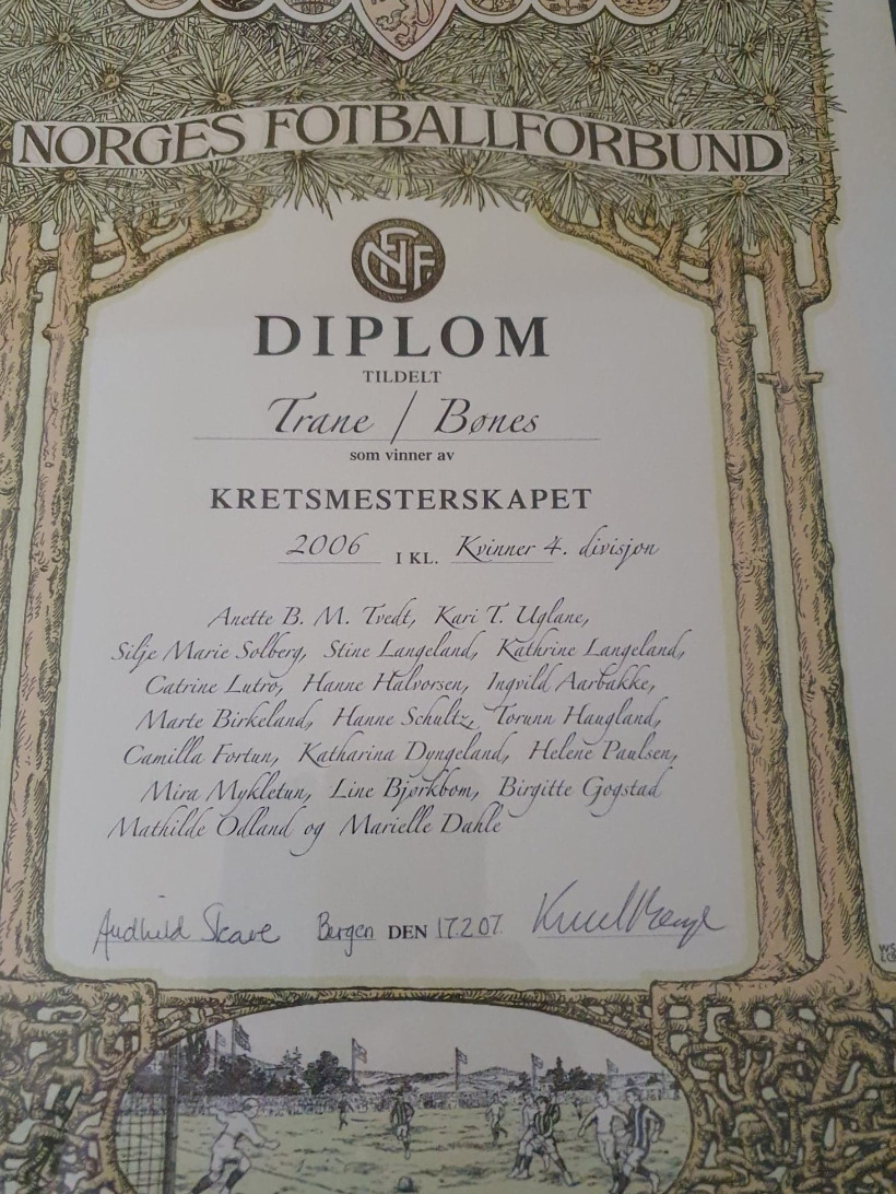 diplom Trane-Bønes KM 4div 2006