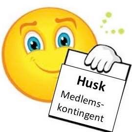 Husk medlemskontingent