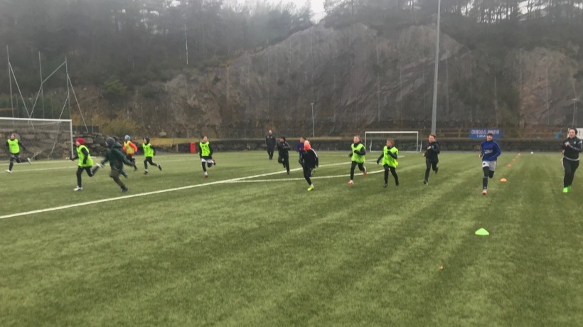 Fotballcamp i Vinterferien