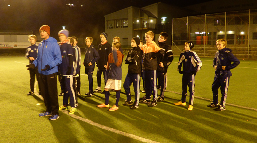 Bønes IL arrangerte ungdomsfotballkveld